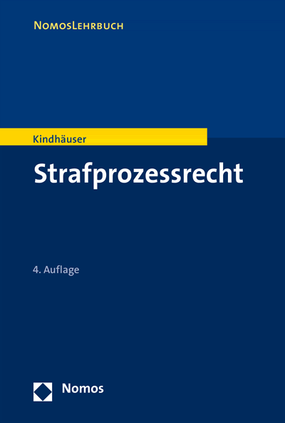 Cover des Buchs: Strafprozessrecht