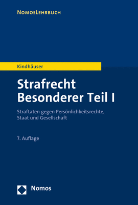 Cover des Buchs: Strafrecht Besonderer Teil I