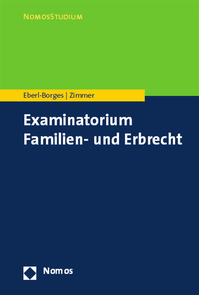 Cover des Buchs: Examinatorium Familien- und Erbrecht
