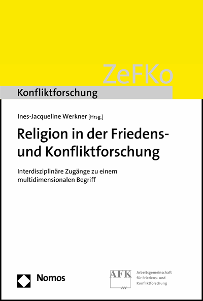 Cover des Buchs: Religion in der Friedens- und Konfliktforschung