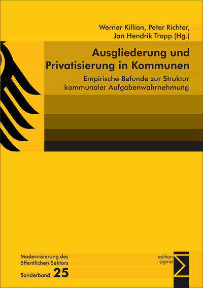 Cover des Buchs: Ausgliederung und Privatisierung in Kommunen