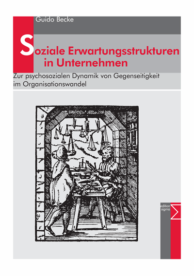 Cover of book: Soziale Erwartungsstrukturen in Unternehmen