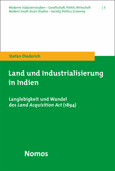 Cover des Buchs: Land und Industrialisierung in Indien