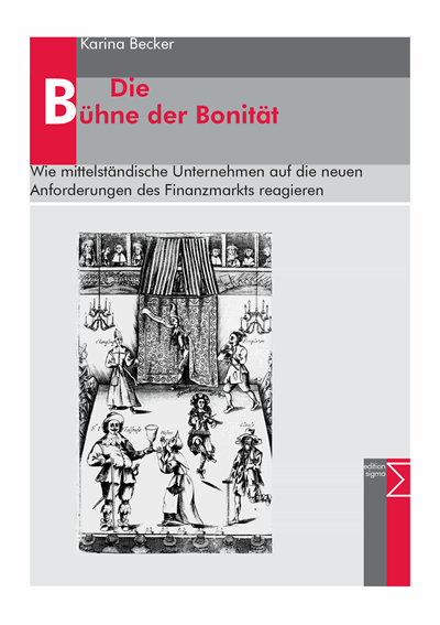 Cover des Buchs: Die Bühne der Bonität