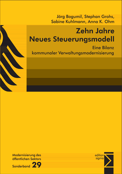 Cover des Buchs: Zehn Jahre Neues Steuerungsmodell