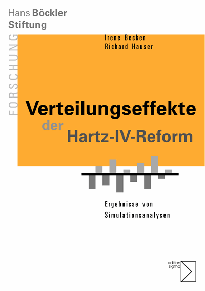Cover des Buchs: Verteilungseffekte der Hartz-IV-Reform