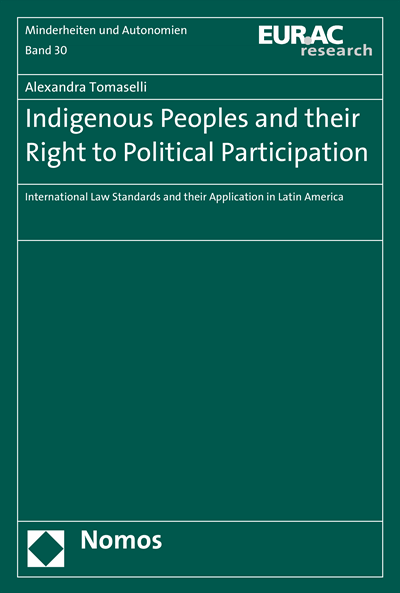 Cover des Buchs: Indigenous Peoples and their Right to Political Participation