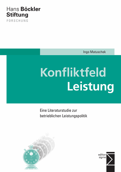 Cover des Buchs: Konfliktfeld Leistung