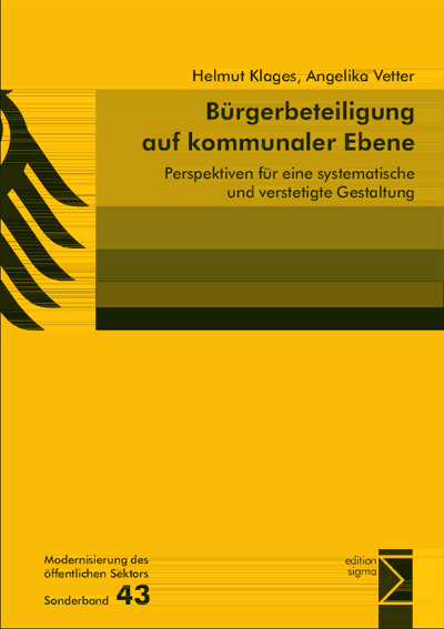 Cover des Buchs: Bürgerbeteiligung auf kommunaler Ebene
