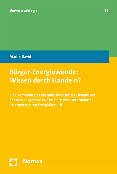 Cover des Buchs: Bürger-Energiewende: Wissen durch Handeln?