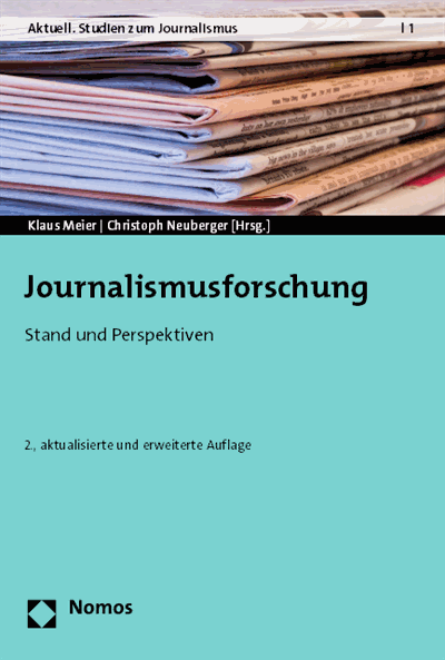 Cover des Buchs: Journalismusforschung