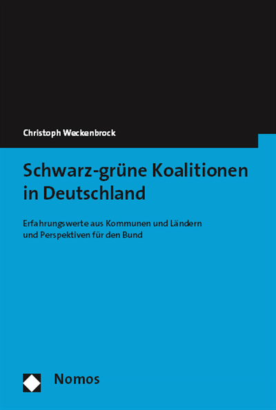 Cover des Buchs: Schwarz-grüne Koalitionen in Deutschland