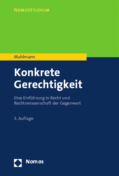 Cover des Buchs: Konkrete Gerechtigkeit