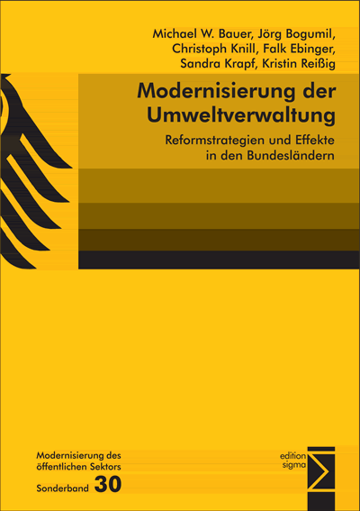 Cover des Buchs: Modernisierung der Umweltverwaltung