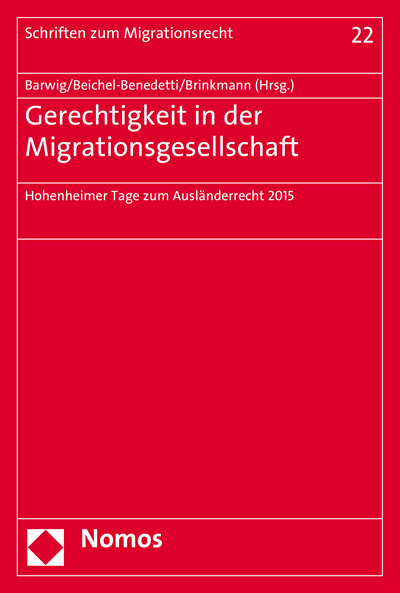 Cover of book: Gerechtigkeit in der Migrationsgesellschaft