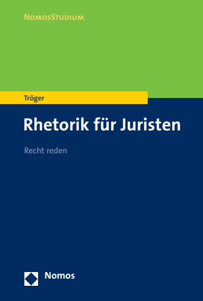 Cover des Buchs: Rhetorik für Juristen