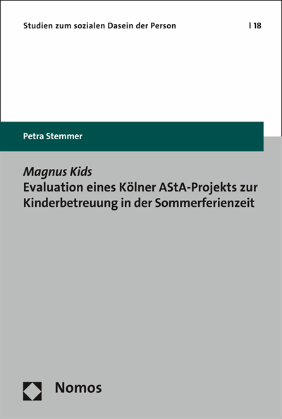 Cover des Buchs: Magnus Kids Evaluation eines Kölner AStA-Projekts zur Kinderbetreuung in der Sommerferienzeit