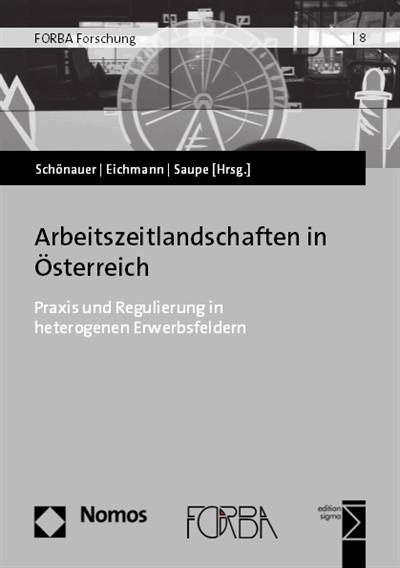 Cover of book: Arbeitszeitlandschaften in Österreich