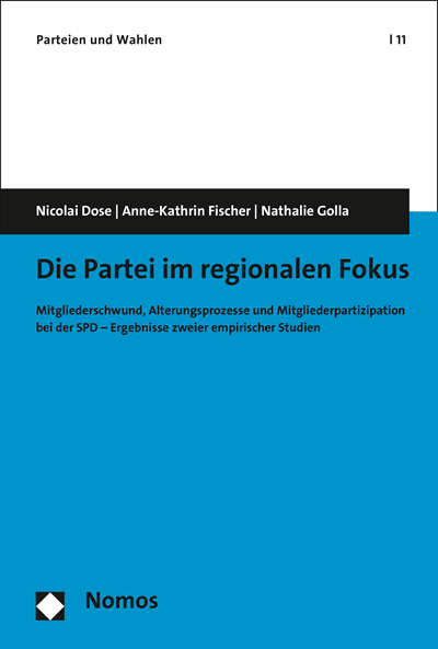 Cover des Buchs: Die Partei im regionalen Fokus