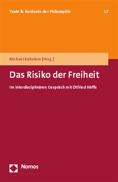 Cover des Buchs: Das Risiko der Freiheit