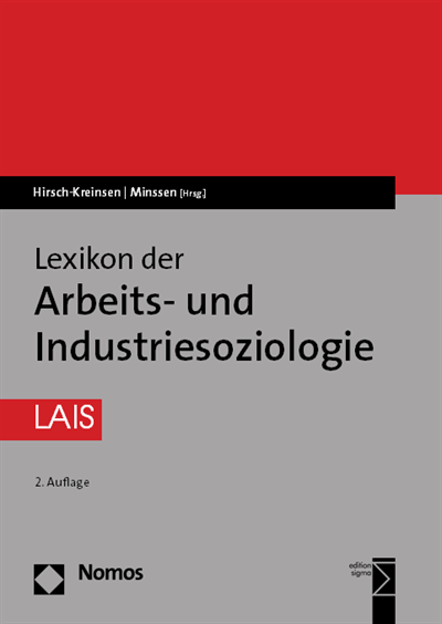 Cover of book: Lexikon der Arbeits- und Industriesoziologie