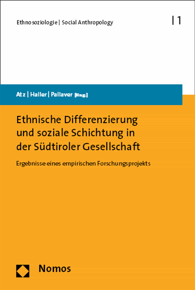 Cover des Buchs: Ethnische Differenzierung und soziale Schichtung in der Südtiroler Gesellschaft