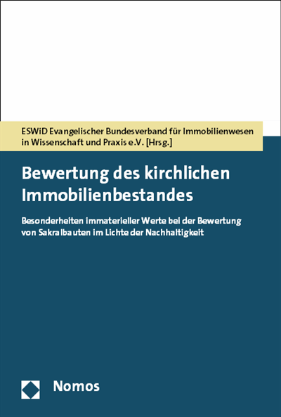 Cover des Buchs: Bewertung des kirchlichen Immobilienbestandes
