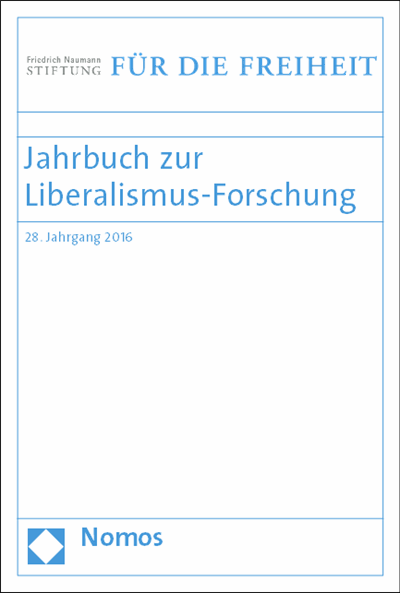 Cover des Buchs: Jahrbuch zur Liberalismus-Forschung