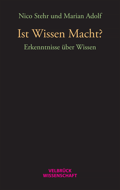 Cover des Buchs: Ist Wissen Macht?