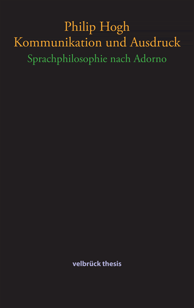 Cover des Buchs: Kommunikation und Ausdruck