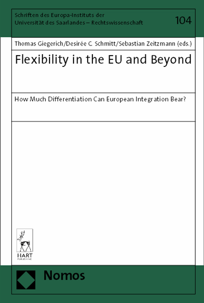 Cover des Buchs: Flexibility in the EU and Beyond