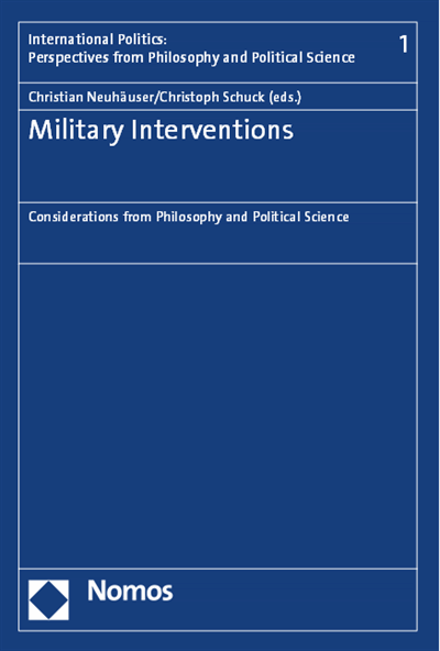 Cover des Buchs: Military Interventions