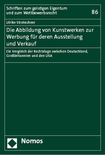 Cover des Buchs: Die Abbildung von Kunstwerken zur Werbung für deren Ausstellung und Verkauf