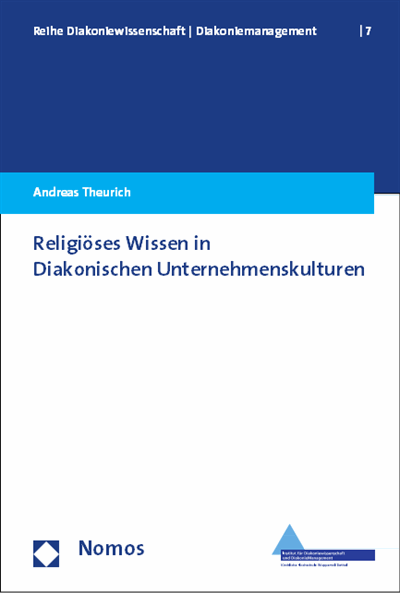 Cover of book: Religiöses Wissen in Diakonischen Unternehmenskulturen