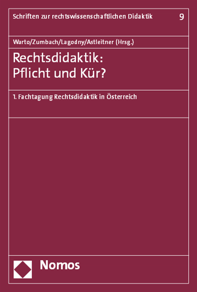 Cover des Buchs: Rechtsdidaktik - Pflicht oder Kür?