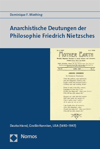 Cover des Buchs: Anarchistische Deutungen der Philosophie Friedrich Nietzsches