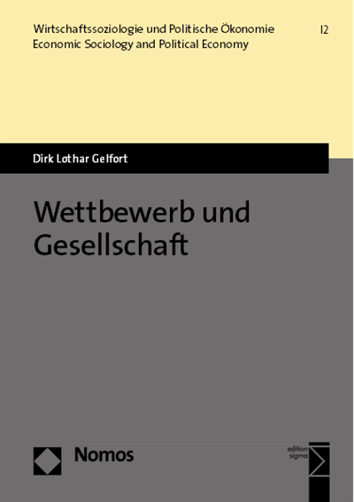 Cover of book: Wettbewerb und Gesellschaft