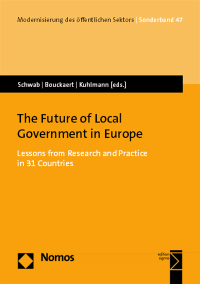 Cover des Buchs: The Future of Local Government in Europe