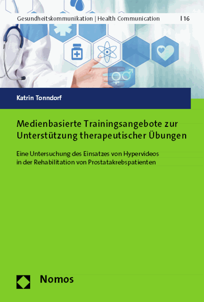 Cover of book: Medienbasierte Trainingsangebote zur Unterstützung therapeutischer Übungen
