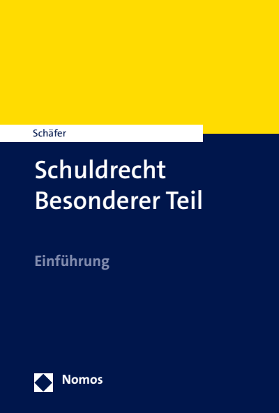 Cover des Buchs: Schuldrecht Besonderer Teil