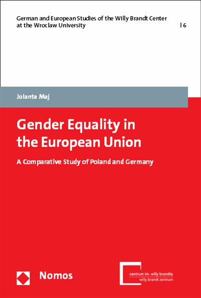 Cover des Buchs: Gender Equality in the European Union