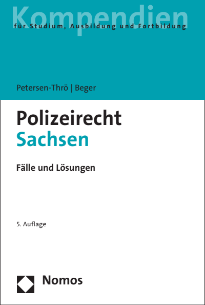 Cover des Buchs: Polizeirecht Sachsen
