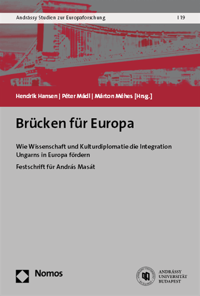 Cover des Buchs: Brücken für Europa