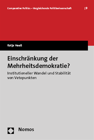 Cover des Buchs: Einschränkung der Mehrheitsdemokratie?