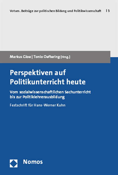 Cover des Buchs: Perspektiven auf Politikunterricht heute