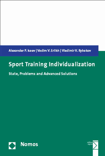 Cover des Buchs: Sport Training Individualization