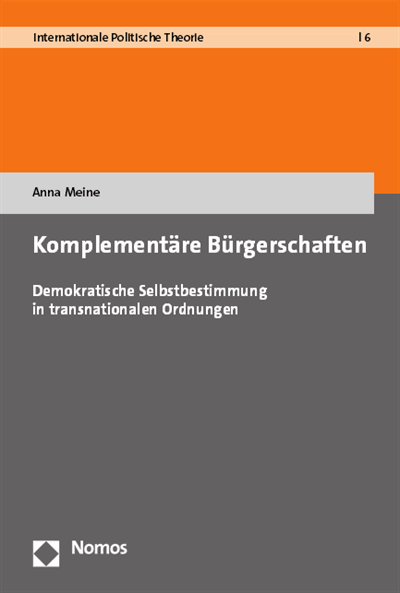 Cover des Buchs: Komplementäre Bürgerschaften