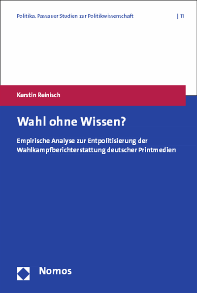 Cover des Buchs: Wahl ohne Wissen?