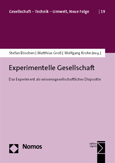Cover des Buchs: Experimentelle Gesellschaft