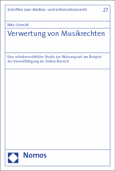 Cover des Buchs: Verwertung von Musikrechten